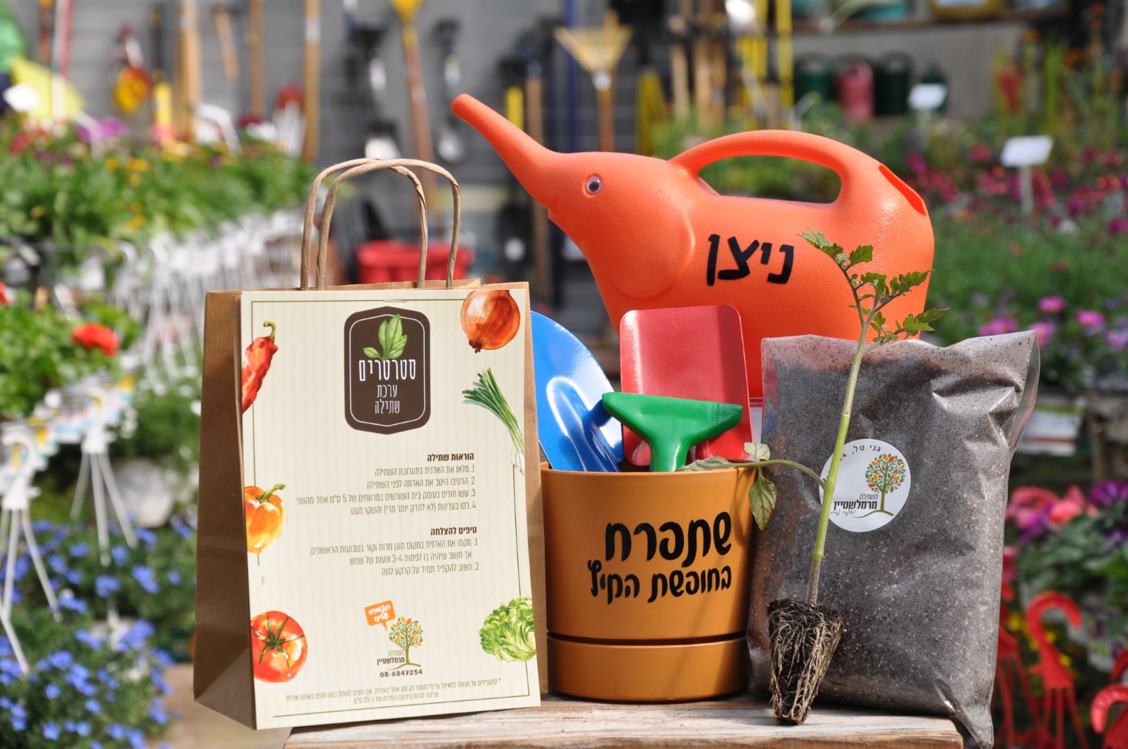 מתנות לסוף שנה לגנים | משתלת מרמלשטיין