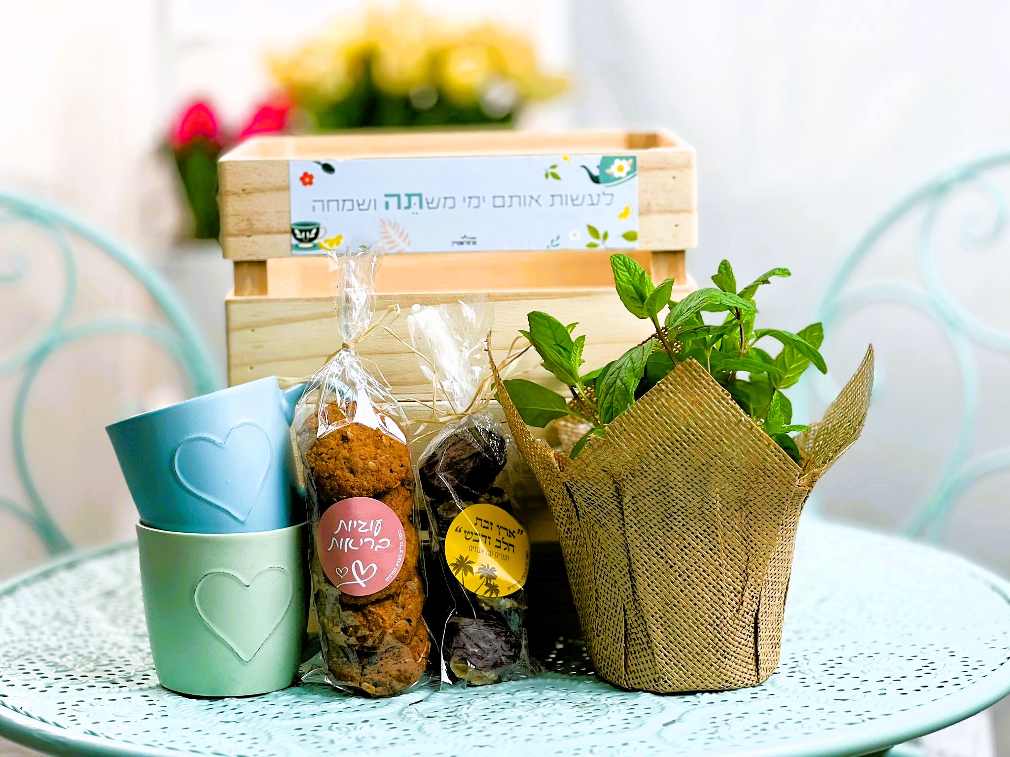 פסטל עוגיות ותמרים